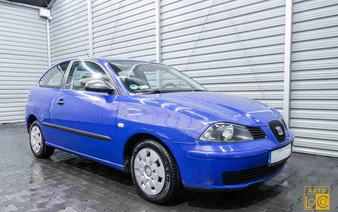 Seat Ibiza cena 4999 przebieg: 185000, rok produkcji 2004 z Przecław małe 191
